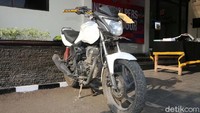 Ini motor yang digunakan pelaku. Pool/Polres Bogor.