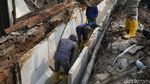 Pembangunan Gorong-gorong di Kemayoran Terus Dikebut