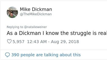 Satu lagi netizen yang curhat gara-gara nama belakangnya bernuansa kemaluan. (Foto: via Boredpanda.com)