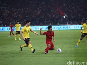 Statistik Indonesia Vs Malaysia: Skuat Garuda Kalah Segalanya di Lapangan