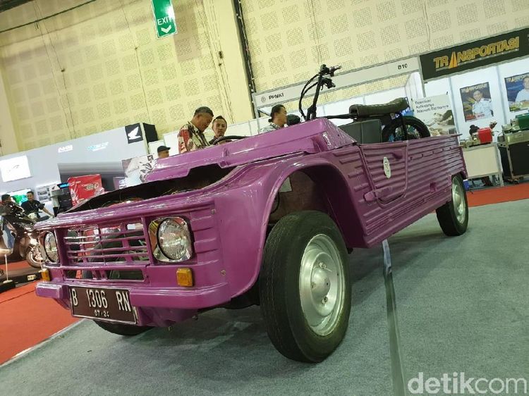 Keren! Citroen Mehari Disulap Jadi Mobil Listrik
