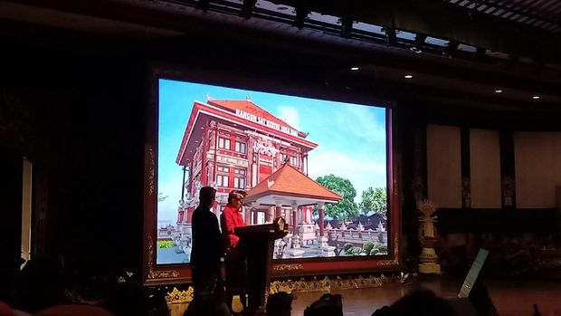Rancangan Gedung MUDA Provinsi Bali.
