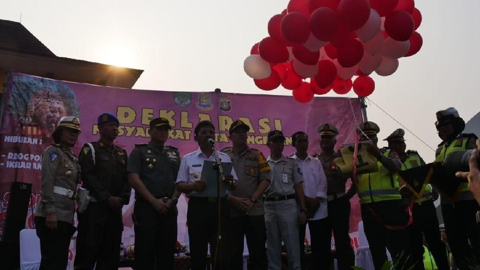 Pemkot Tangerang Deklarasi Anti Lawan Arus