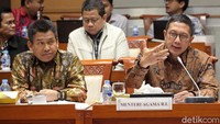 Lukman Hakim Saifuddin memaparkan rencana kerja dan Anggaran Kementerian Negara/Lembaga (RKA K/L) tahun 2020.