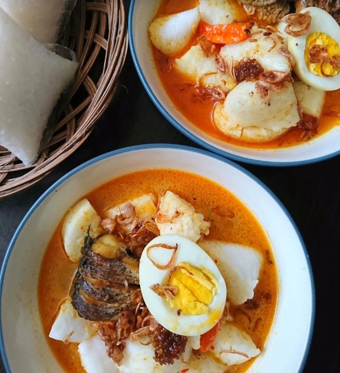 ketupat kandangan buat sarapan