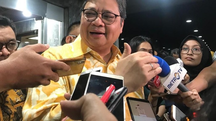 Airlangga Tegaskan Golkar Bukan Inisiator Revisi UU KPK