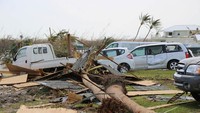 Wilayah Pulau Abaco dan Pulau Grand Bahama disebut sebagai wilayah yang paling terdampak terjangan Badai Dorian di Kepulauan Bahama. US Coast Guard via Reuters.