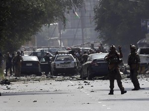 Bom Taliban Meledak di Dekat Kedubes AS di Kabul, 10 Orang Tewas