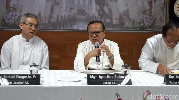 Uskup Keuskupan Agung Jakarta MGR Ignatius Suharyo