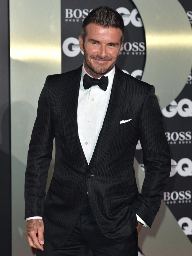 Nomor tujuh ditempati David Beckham dengan tingkat kesempurnaan 88,96. Foto: Jeff Spicer/Getty Images