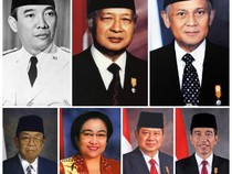 Urutan Presiden-Wakil Presiden Indonesia Beserta Masa Jabatannya