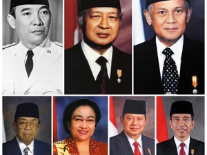 Urutan Presiden-Wakil Presiden Indonesia Beserta Masa Jabatannya