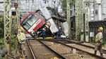 Parahnya Tabrakan Truk dan Kereta di Jepang, Puluhan Orang Luka-luka