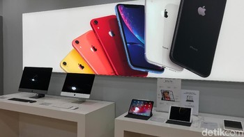 Ada perangkat iPad dan iMac. Foto: Adi Fida Rahman/detikINET