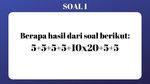 Masih Fokus? Yuk Kerjakan Soal Asah Otak Ini