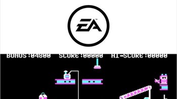 Saat ini EA, atau Electronic Arts, sangatlah identik dengan game lewat sejumlah judul franchise-nya. Hard Hat Mack menjadi game pertama yang mereka rilis pada tahun 1983, untuk Apple II. (Foto: via Boredpanda.com)