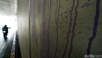 Begini penampakan terowongan di Kebayoran Baru yang dirusak oleh tangan-tangan jahil lewat aksi vandalisme.