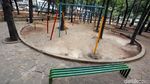 Miris, Taman Puring Tak Lagi Terawat