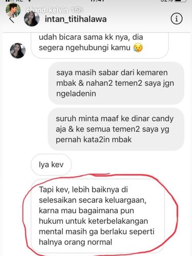 Pengakuan Keluarga Reina, 'Fans Halu' yang Teror Chand Kelvin