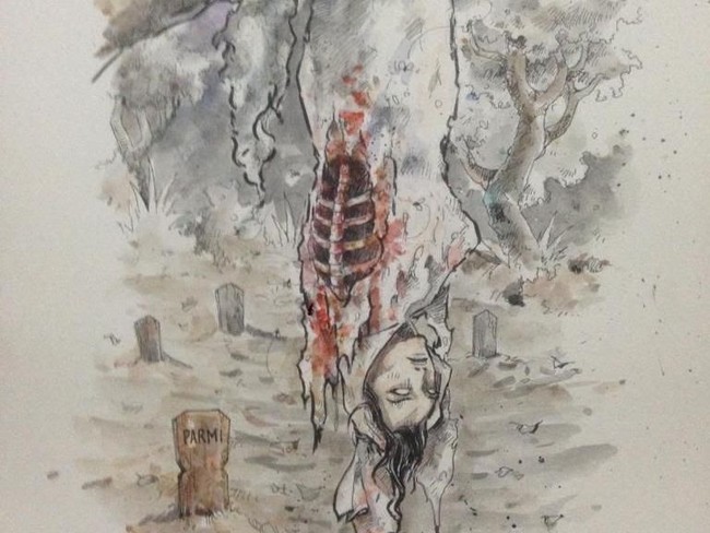 Ilustrasi Mistis yang Bikin Ngeri Jadi Kekuatan Kisah Tanah Jawa