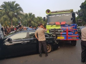 Duh, Mobil Eksotis dan Langka Terlibat Kecelakaan Beruntun Bintaro