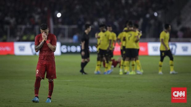 Timnas Indonesia kalah 2-3 dari Malaysia.