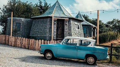 Foto: Penginapan Unik Replika Rumah Hagrid