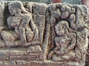 Warga Blitar Temukan Relief dan Komponen Candi Dekat Punden Joko Pangon