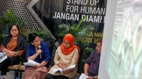 Sejumlah tokoh turut hadir dalam diskusi yang membahas mengenai RUU Pertanahan di Gedung Komnas HAM, Jakarta, Jumat (6/9/2019).