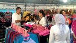 Serunya Iriana dan Mufidah Kalla Belanja di Malioboro