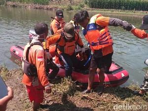 Pemancing yang Tenggelam di Sungai Brantas Jombang Ditemukan Tewas