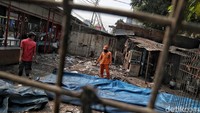 Proyek pelebaran trotoar akan dilakukan selama satu sampai dua bulan.