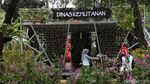 Intip Persiapan Pameran Flora Fauna 2019 di Lapangan Banteng