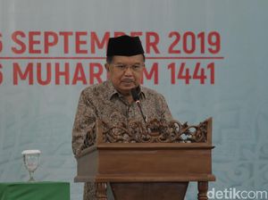 Di Depan Santri Ponpes di Batang, JK Bicara Soal Hoaks di Papua