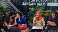 Aktivis YLBHI Siti Rakhma Herwati turut menyatakan pandangannya terkait RUU Pertanahan.