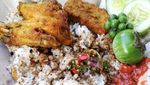 Raos Pisan! Sarapan Nasi Tutug Oncom Lauknya Ikan Asin