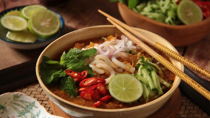 bowl of laksa