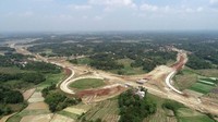 Menurut data PT Wijaya Karya Tbk, proyek tol Serang-Panimbang sedang digarap. Targetnya salah satu seksi rampung pada 2020 nanti. Pool/Wijaya Karya.