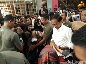 Lengkap Sekeluarga, Jokowi Malam Mingguan di Mal Solo Paragon