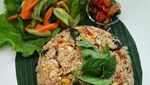 Raos Pisan! Sarapan Nasi Tutug Oncom Lauknya Ikan Asin