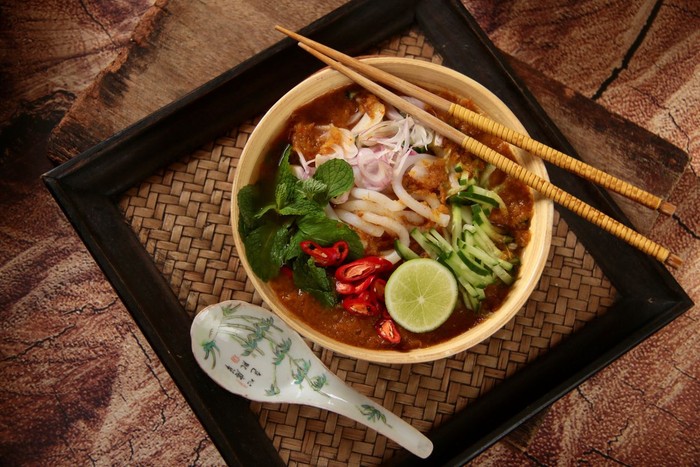 bowl of laksa