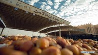 Wilayah ini memiliki lebih dari 7 juta pohon kurma, jumlah tertinggi di antara semua wilayah di kerajaan. Buraydah Dates Festival media section/Handout via Xinhua.