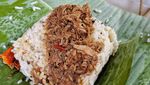 Raos Pisan! Sarapan Nasi Tutug Oncom Lauknya Ikan Asin