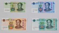 Desain baru renminbi ini warnanya lebih cerah. Xinhua/Chen Yehua.