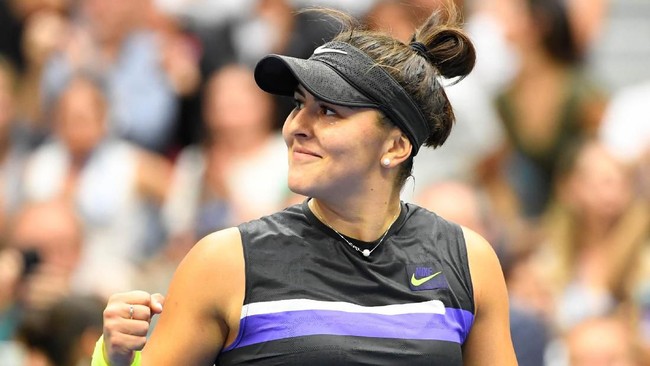 Bianca Andreescu menjuarai AS Terbuka 2019. (Foto: Robert Deutsch-USA TODAY Sports) Bianca Andreescu menjuarai AS Terbuka 2019. (Foto: Robert Deutsch-USA TODAY Sports)