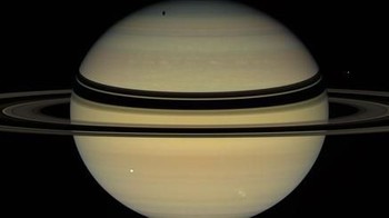 Komponen di atmosfer Saturnus didominasi oleh Hidrogen dan Helium. Foto: NASA