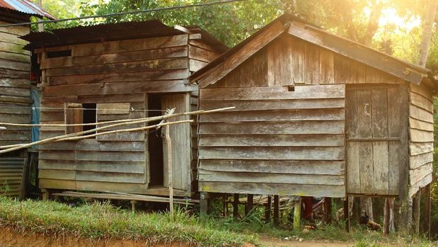 Rumah Singgah di Desa Benua Kencana