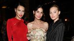 Sexy In Red! Penampilan Adriana Lima dengan Dress Ketat