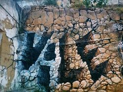 Keren! Kumpulan Bangunan Disulap bagaikan Lukisan Transparan