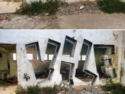 Keren! Kumpulan Bangunan Disulap bagaikan Lukisan Transparan